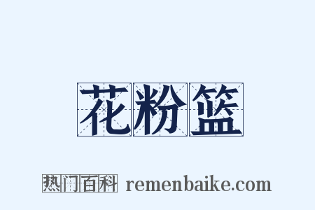花粉篮是什么意思的图片